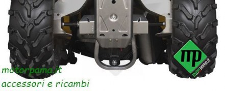 Protezioni per il differenziale posteriore alluminio